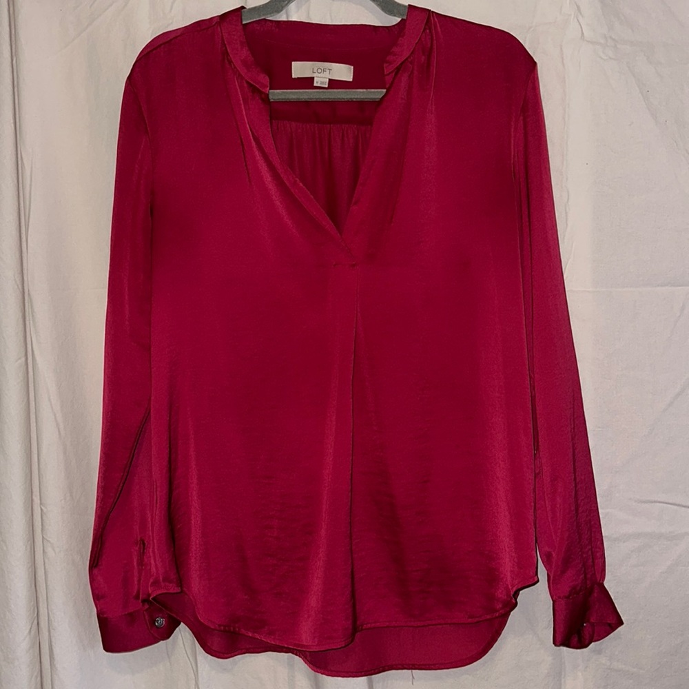 Ann Taylor Loft silk blouse
